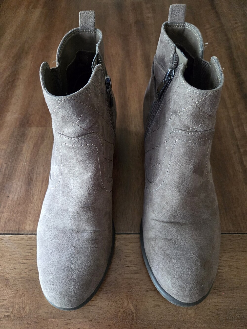 Croft& Barrow Ortholite Light Brown Ankle Boots Granola Western Fall Size 7.5